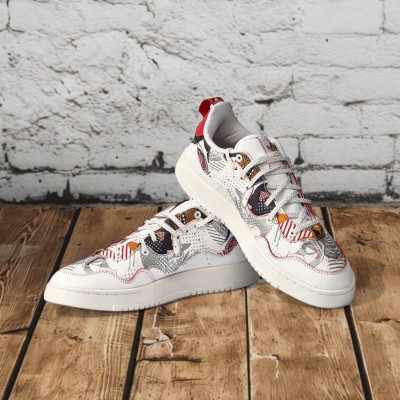 Кеды Adidas Super Court XX ( Cloud White / Scarlet )